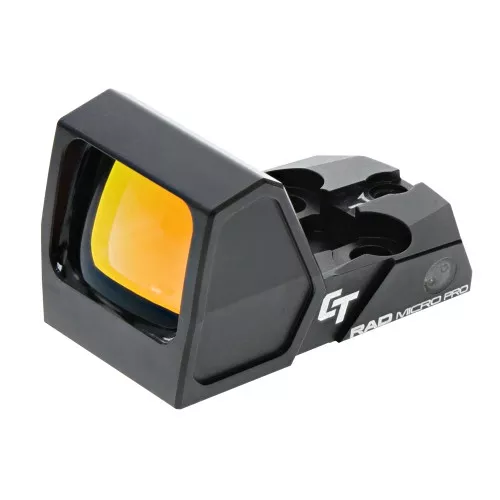 Crimson Trace Corporation RAD Micro Pro, Red Dot, Compact Open Reflex Sight, Black, 3 MOA 01-01970