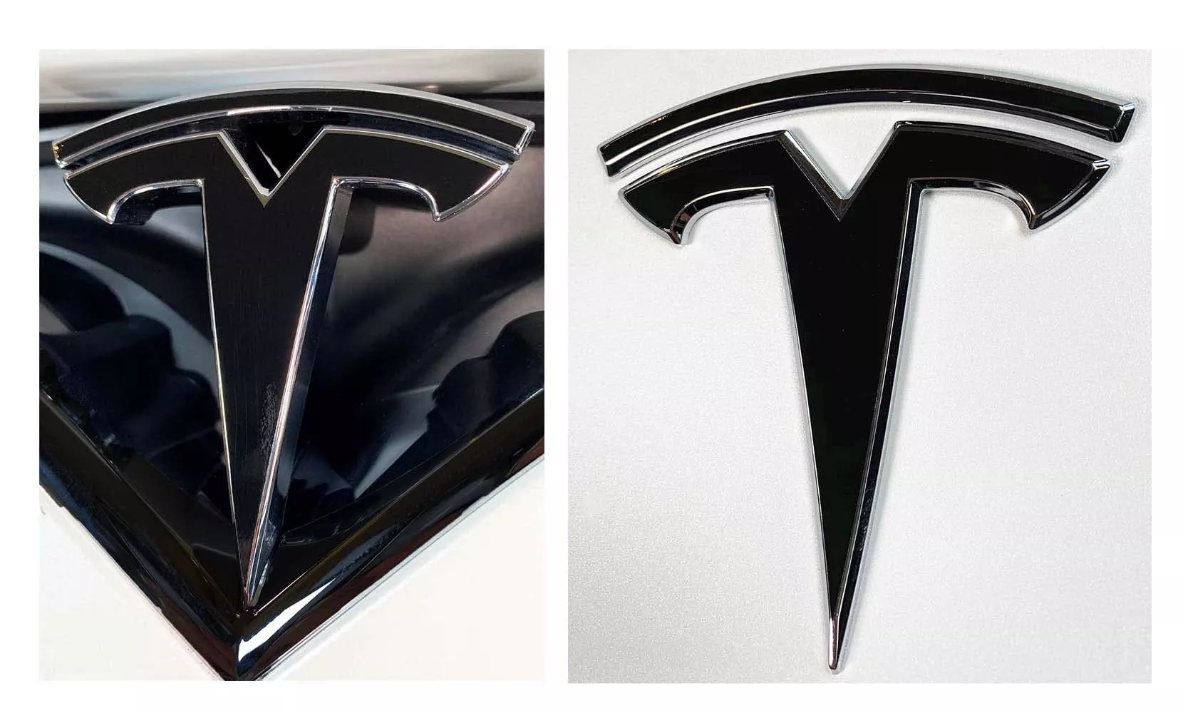 Custom Cut Graphics Tesla Model X Gloss Black Vinyl Decal Wrap Set – 4 pcs