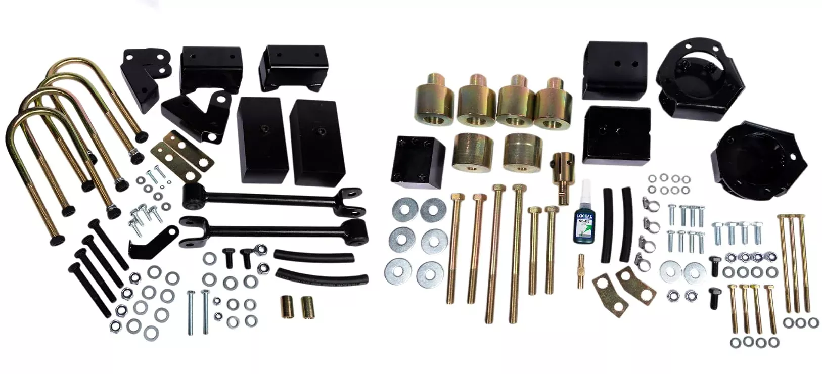 DEALPAREX Leveling Lift Kit 2 inch 50mm for Mercedes-Benz Sprinter 2500 2WD – Aluminum Construction