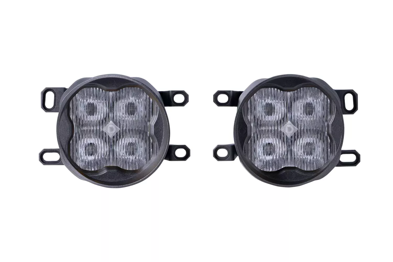 Diode Dynamics Ss3 Sae/Dot Type Cgx Fog Light Kit Compatible With Lexus, Gx 460/Is 250/Is 350, Toyota, 4Runner, White Sae Fog Pro With Backlight