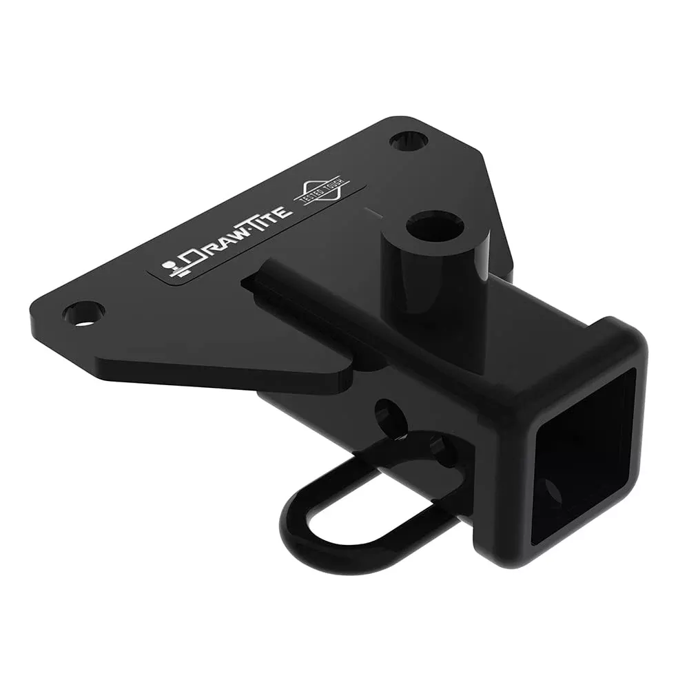 Draw-Tite 76384 Class 3 Trailer Hitch, 2-Inch Receiver, Black, Compatable With 2020-2022 Jeep Gladiator