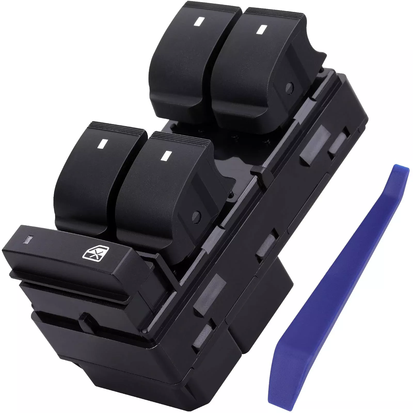 Driver Side Power Master Window Switch, Compatible With Chevy Silverado/Chevrolet Traverse/Hhr / 2007-2013 Gmc Sierra 1500 2500Hd 3500Hd / Yukon/Buick Enclave Replace Oe 25789692 20945129