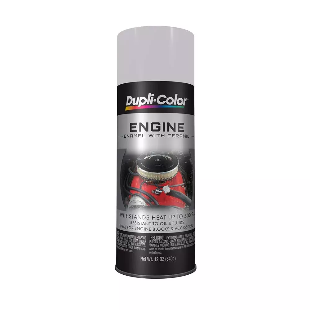 Dupli-Color De1615-6 Pk Engine Enamel Spray Paint With Ceramic – Aluminum – 12 Oz Aerosol Can Pack Of 6