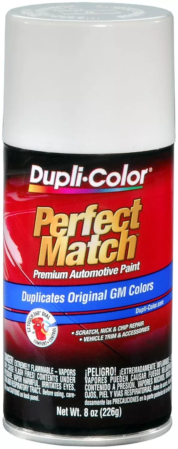 Dupli-Color Ebgm04347-6 Pk Olympic White General Motors Exact-Match Automotive Paint – 8 Oz. Aerosol, (Case Of 6)