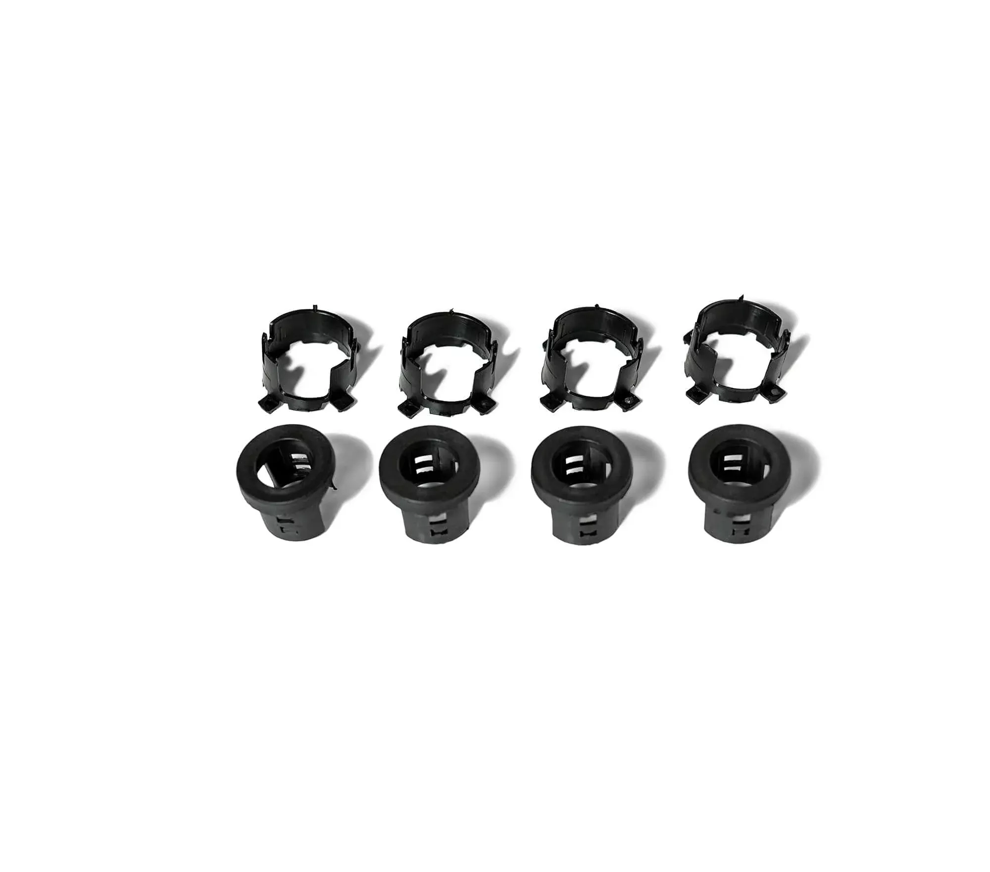DV8 Offroad MPRSNSR-01 Replacement OEM Sensor Housings – Complete Set of 4, Compatible with Mopar, Black Plastic