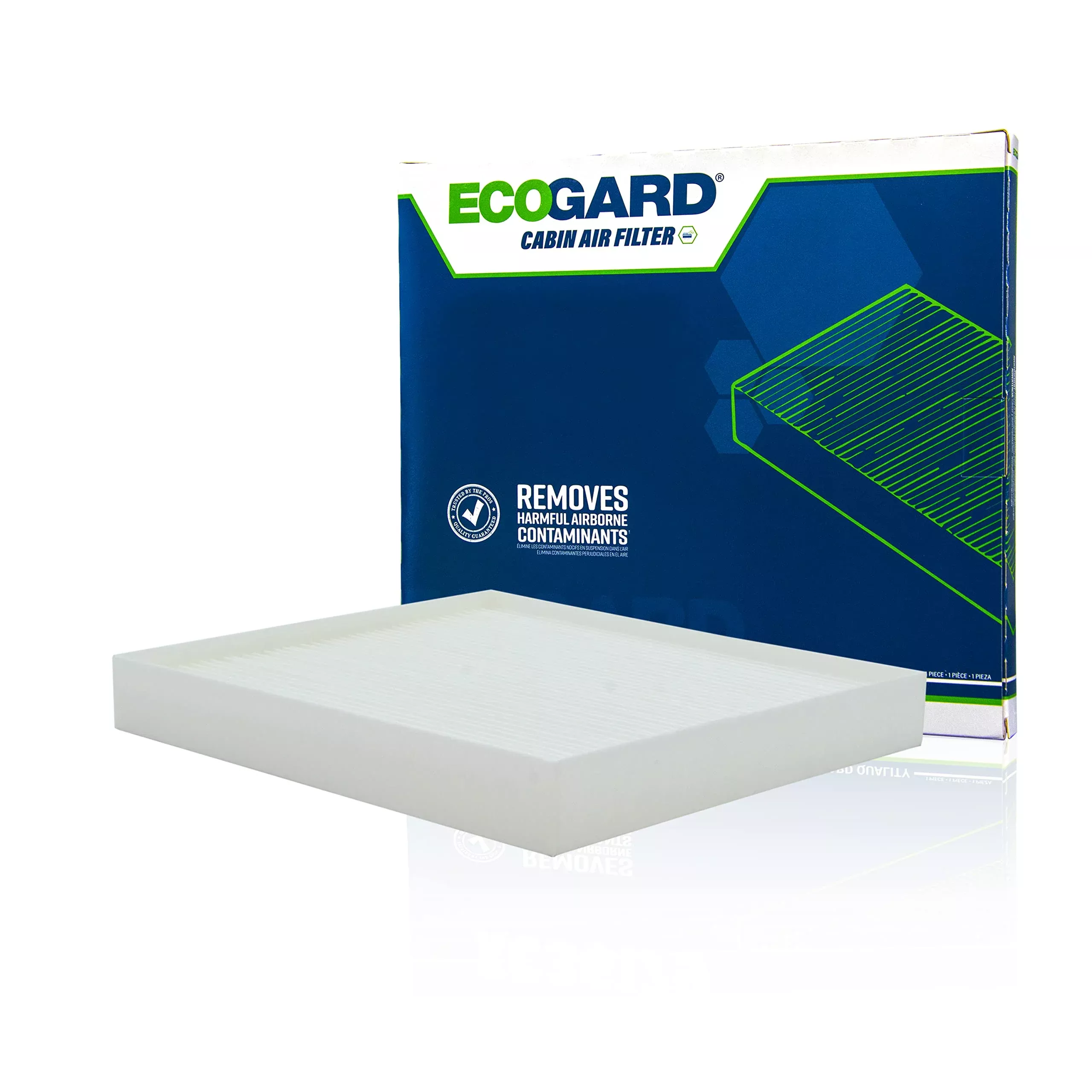 Ecogard Xc10490 Premium Cabin Air Filter Fits Hyundai Tucson 2016-2021, Kona 2020-2021, Veloster 2019-2021, Venue 2020, Veloster N 2019-2020 | Kia Sportage 2017-2020, Soul 2020, Seltos 2021