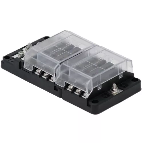 Egis RT Fuse Block 12 Position w/GroundLED Indication
