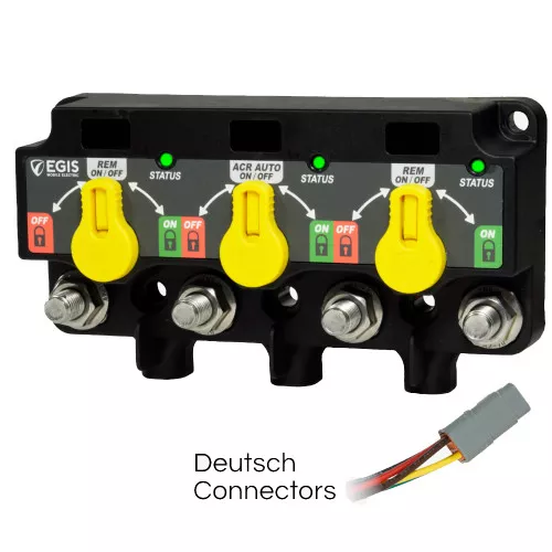 Egis XD Series Triple Flex 2 Relay-ACR-Relay w/Knobs3X DTM Connector