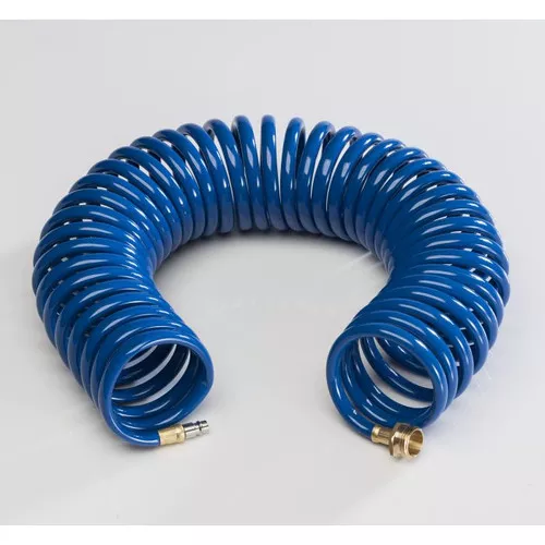 Empire Fauce 15' Coiled Blu Ext Hose CRD-COIL-BLU-HS