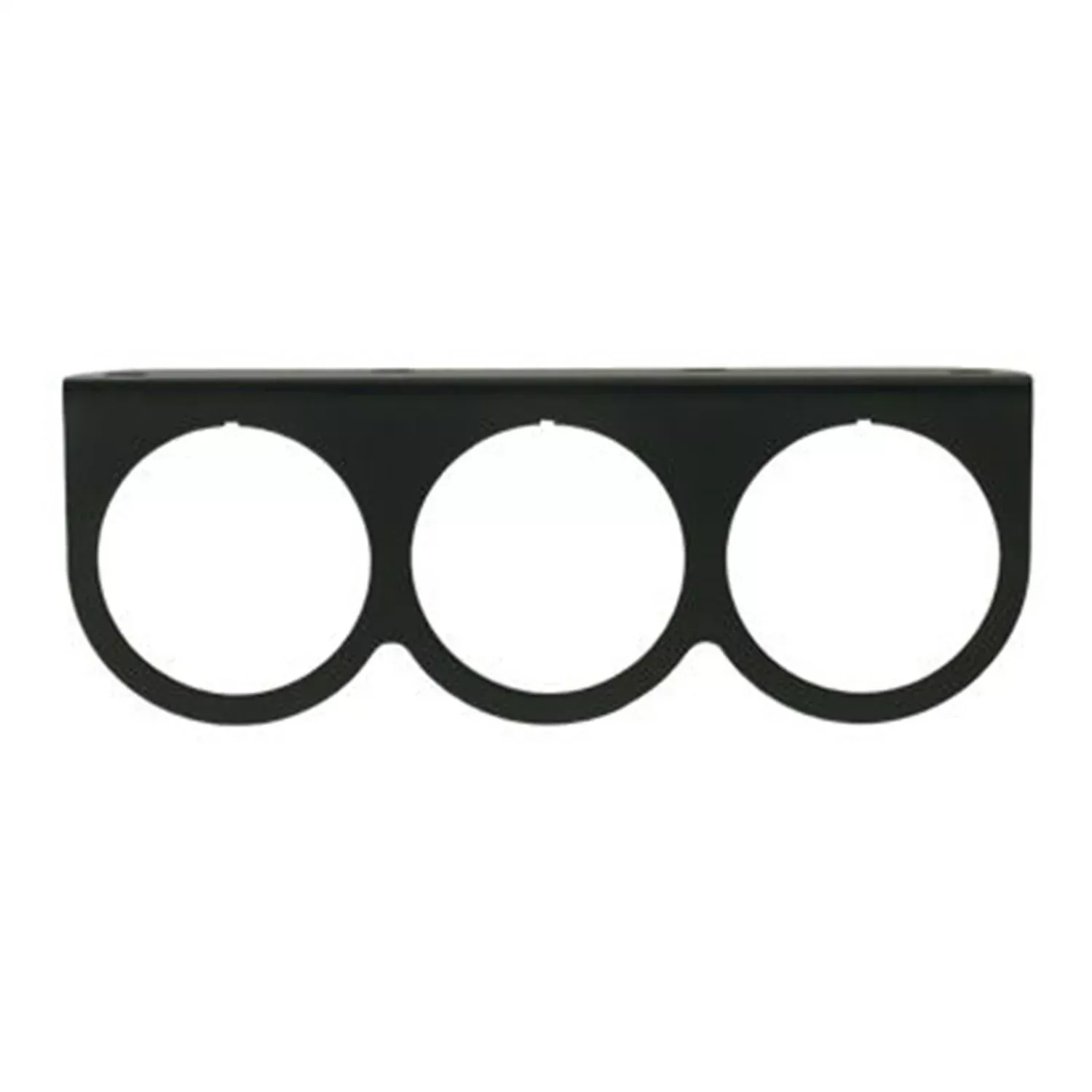 Equus 9923 2 Triple Gauge Mounting Panel, Black