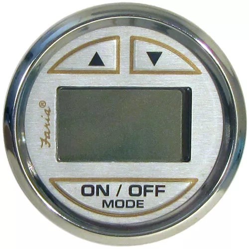 Faria Kronos 2" Depth Sounder w/Transom Mount Transducer