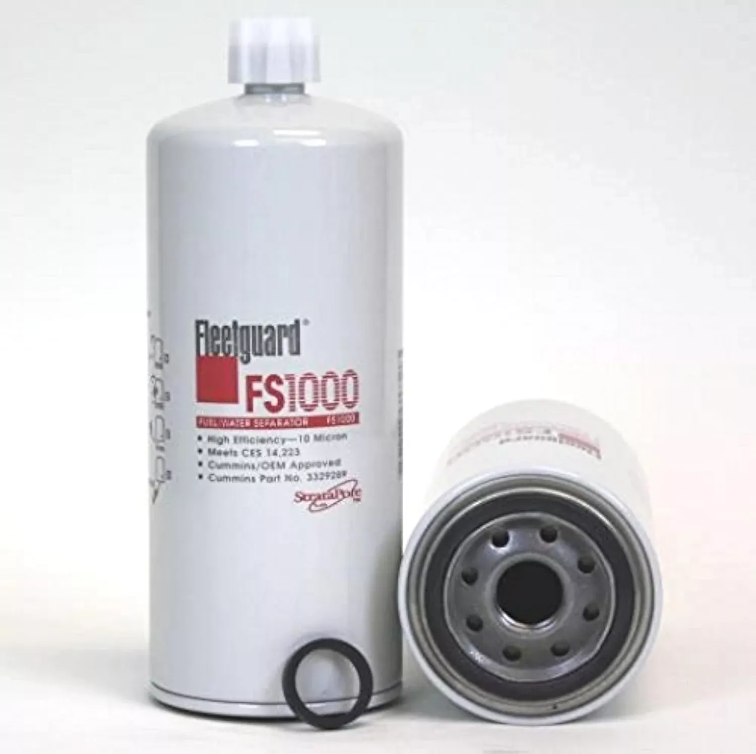 Fleetguard Fs1000, Diesel Fuel Water Separator (Pack Of 2)