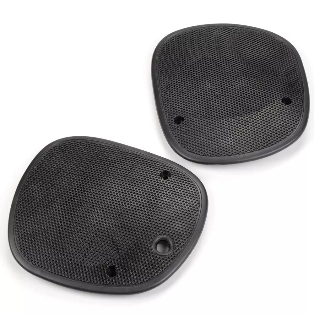 G-Plus Front Driver Passenger Side Dash Speaker Grille Grill Cover Compatible With Chevy S10 Blazer Bravada/1998-2005 Gmc Jimmy Sonoma 15046442 & 15046441