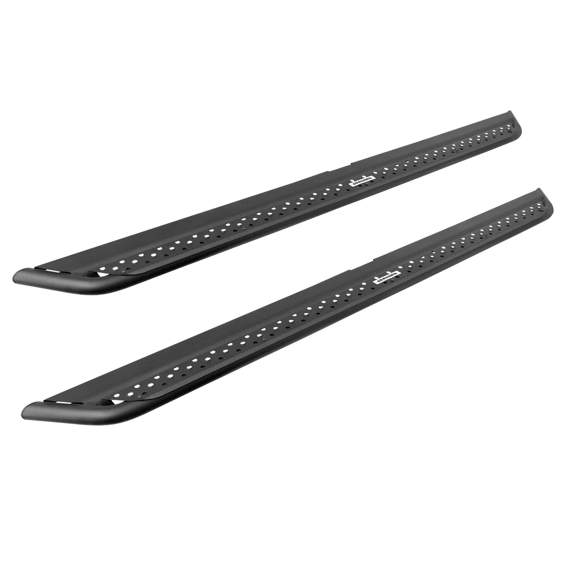 Go Rhino Dss4416T Dominator Xtreme Dss Side Steps With Rocker Panel Mounting Kit - Crew Max For Toyota 07-21 Tundra (Crew Cab Pickup)