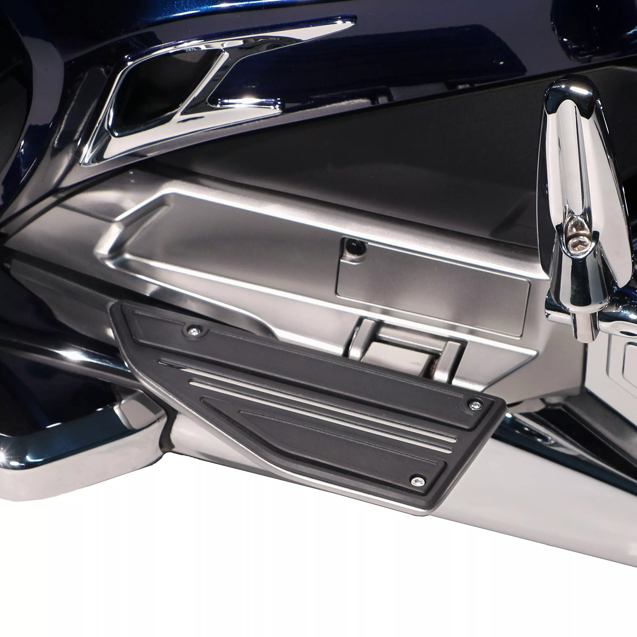 Goldstrike Twin Rail Passenger Floorboard Inserts For Gold Wing