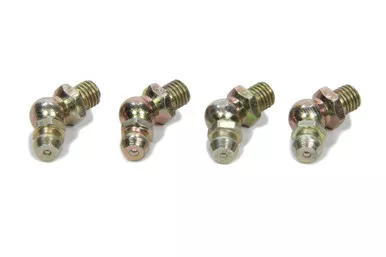 Grease Fitting 1/4-28 45 Degree 4pk
