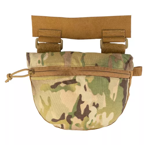 Grey Ghost Gear GHP (Plate Carrier Lower Accessory Pouch), Nylon Construction, Zipper Pouch, Matte Finish, MultiCam 2014-5