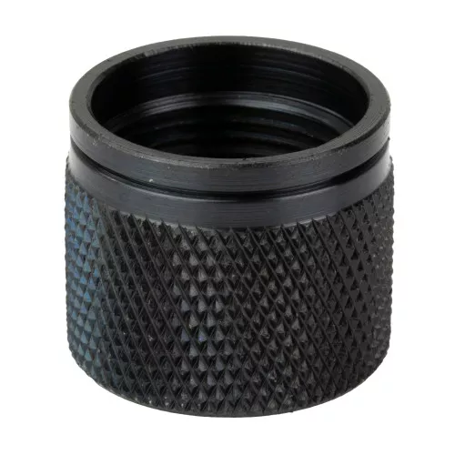 GrovTec GTHM247, Thread Protector, Black Oxide Finish, Black, 5/8X24" Threaded, .750" Diameter, Fits AR10, 300 Black Out Barrels GTHM247