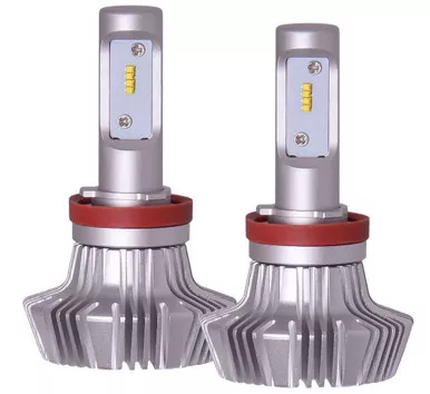 H11 Platinum LED Bulb Tw in Pack - 4000Lm6000K