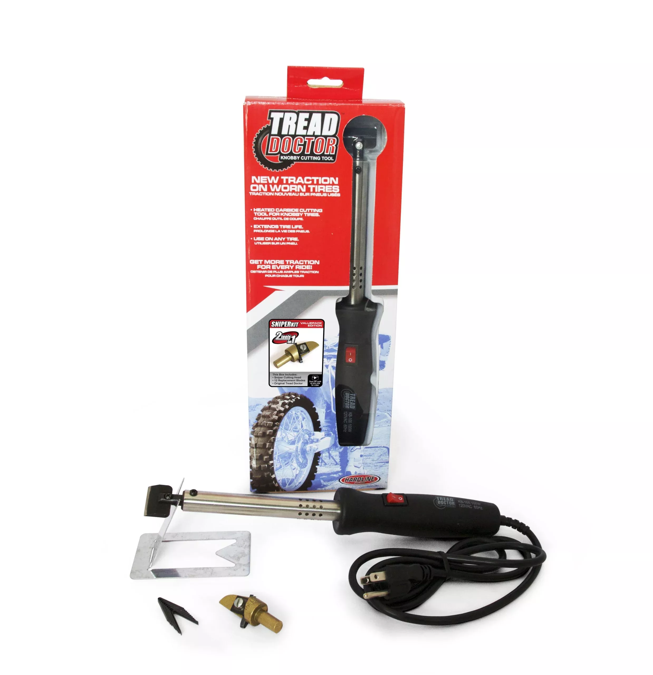 Hardline Products TD-4 Tread Doctor, Black, Brass Material, Sniping Kit, OS Size