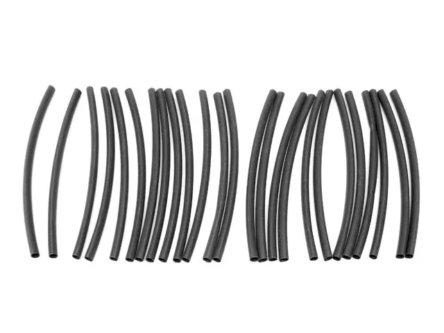 Heat Shrink Tubing – Black Thin Wall – 1/4″ (25 Pack) 18698