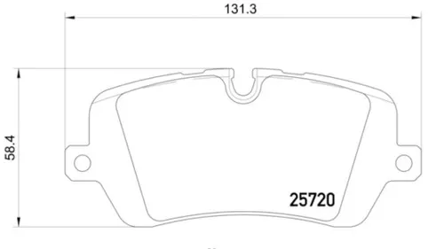 Hella Disc Brake Pad 355020361