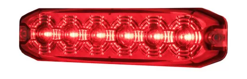Hella Lhead Mst6e Led 12-24v Red H22897031