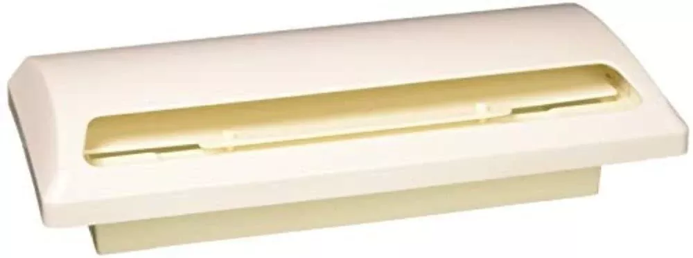 Heng'S Ind Heng'S J116Awh-Cn White Exhaust Cover Assembly (Closing Damper),1 Pack