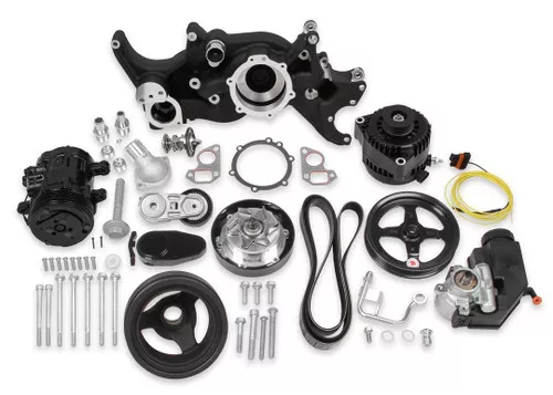 Holley Comp Mid-mt Acc System Ls-black 20-185BK