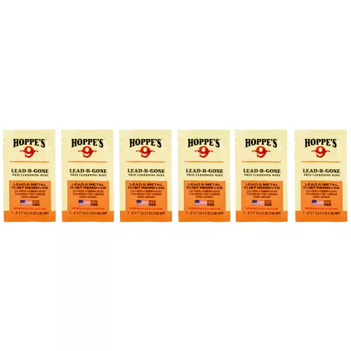 Hoppe's Lead Be Gone, Wipes, 6 Count LBG6