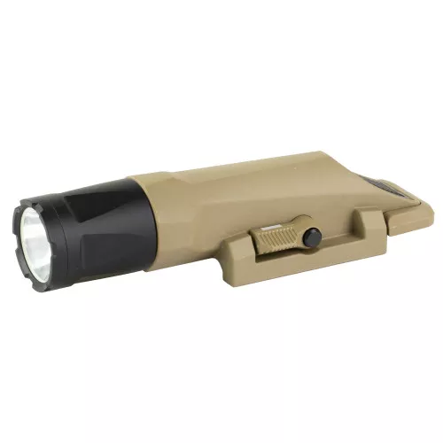 INFORCE WMLx, Weapon Light, Gen 3, Fits Picatinny, Flat Dark Earth, 1100 Lumen for 2 Hours, White LED, Constant/Momentary/Strobe IF71012DE