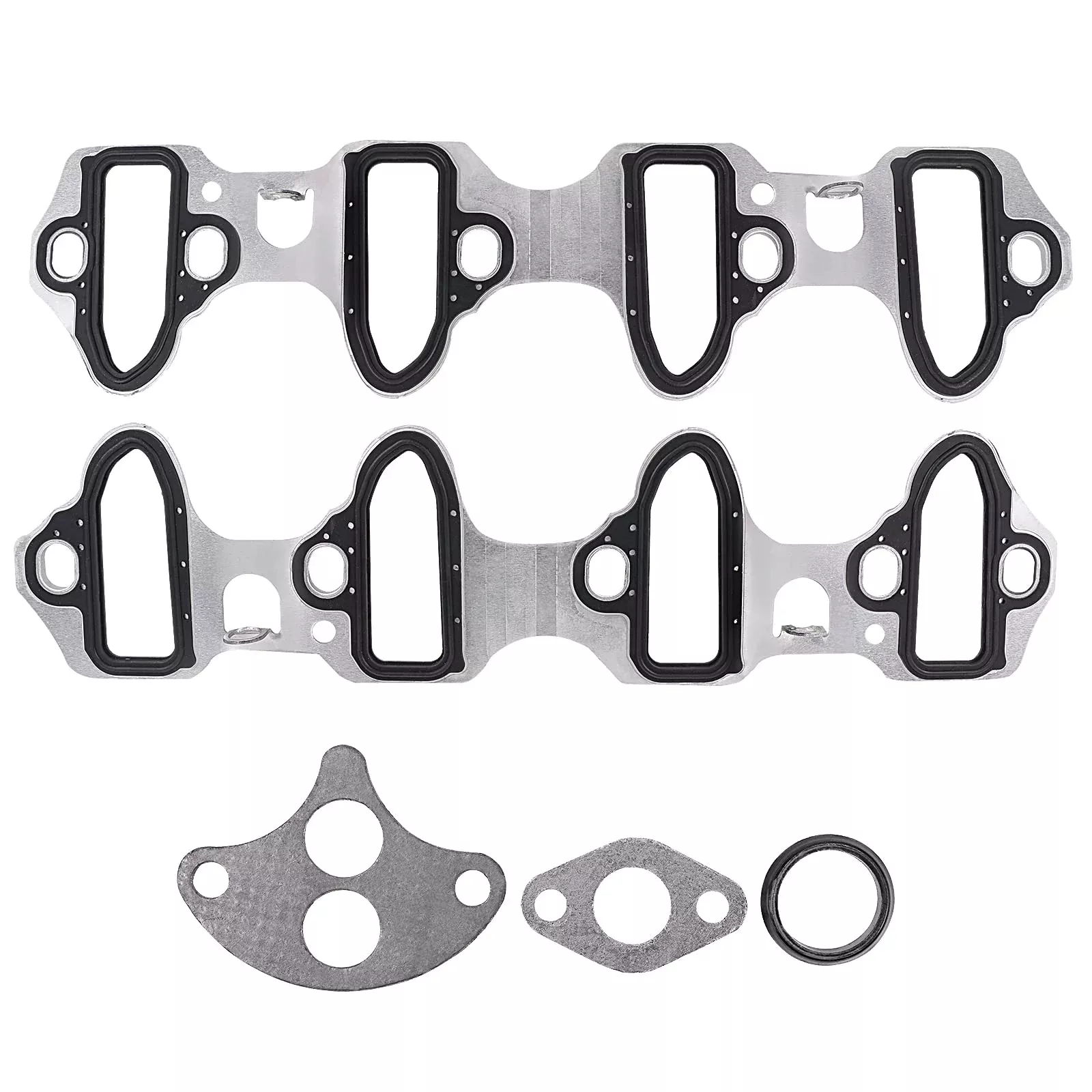 Intake Manifold Gasket Set – Compatible With 4.8L 5.3L 6.0L Chevy Silverado, Suburban, Tahoe, Gmc Sierra, Yukon, Savana, Cadillac Escalade – Replace 89060413 Ms98016T
