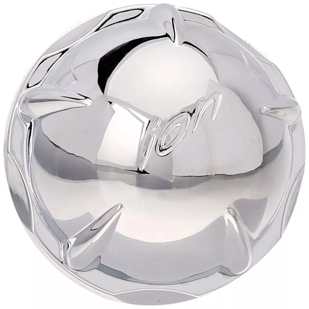 Ion Wheels C1680 Chrome Wheel Center Cap – Silver, Model C1680, 168-178 Fit