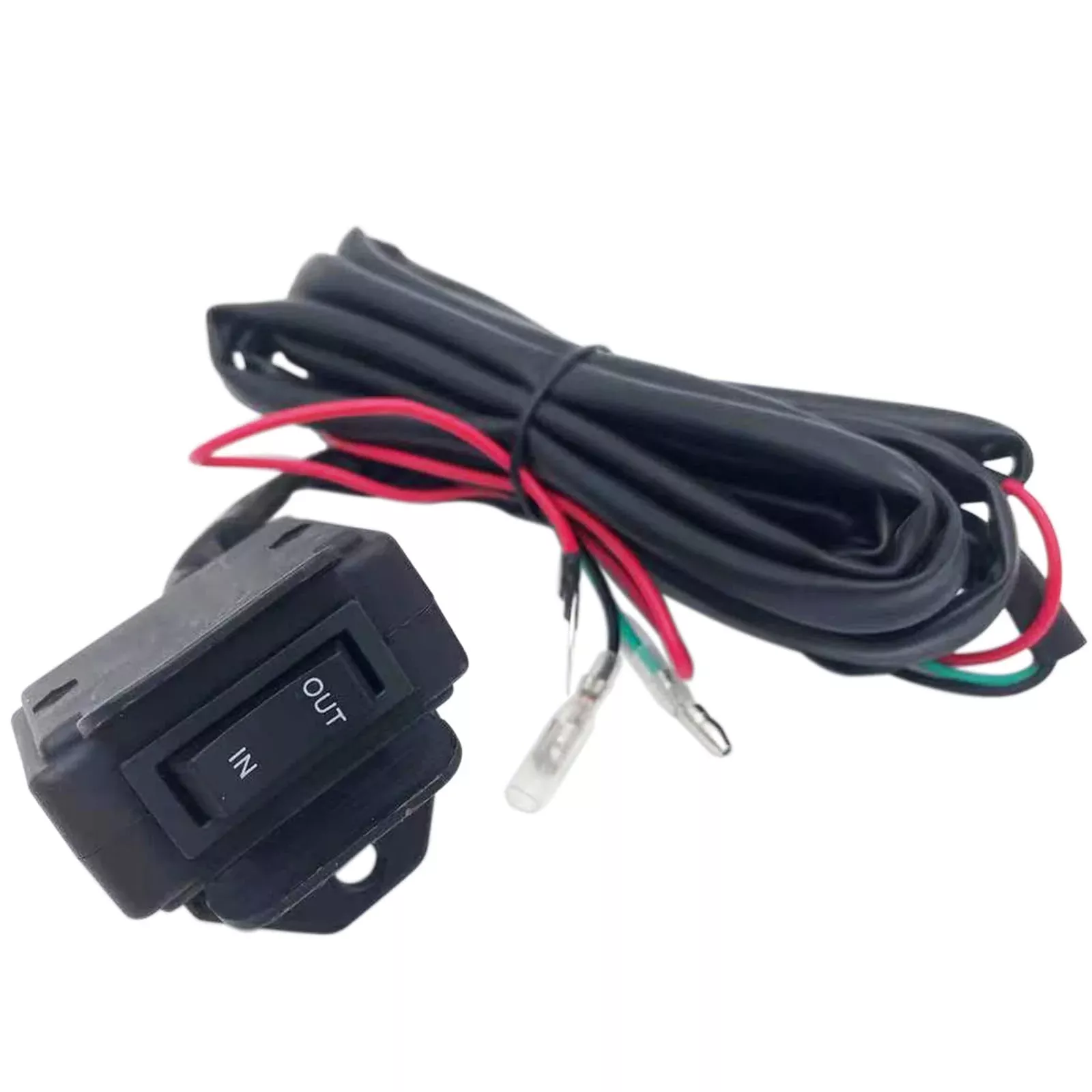 Joofn Heavy Duty Atv/Utv Winch Replacement Rocker Handlebar Control Switch