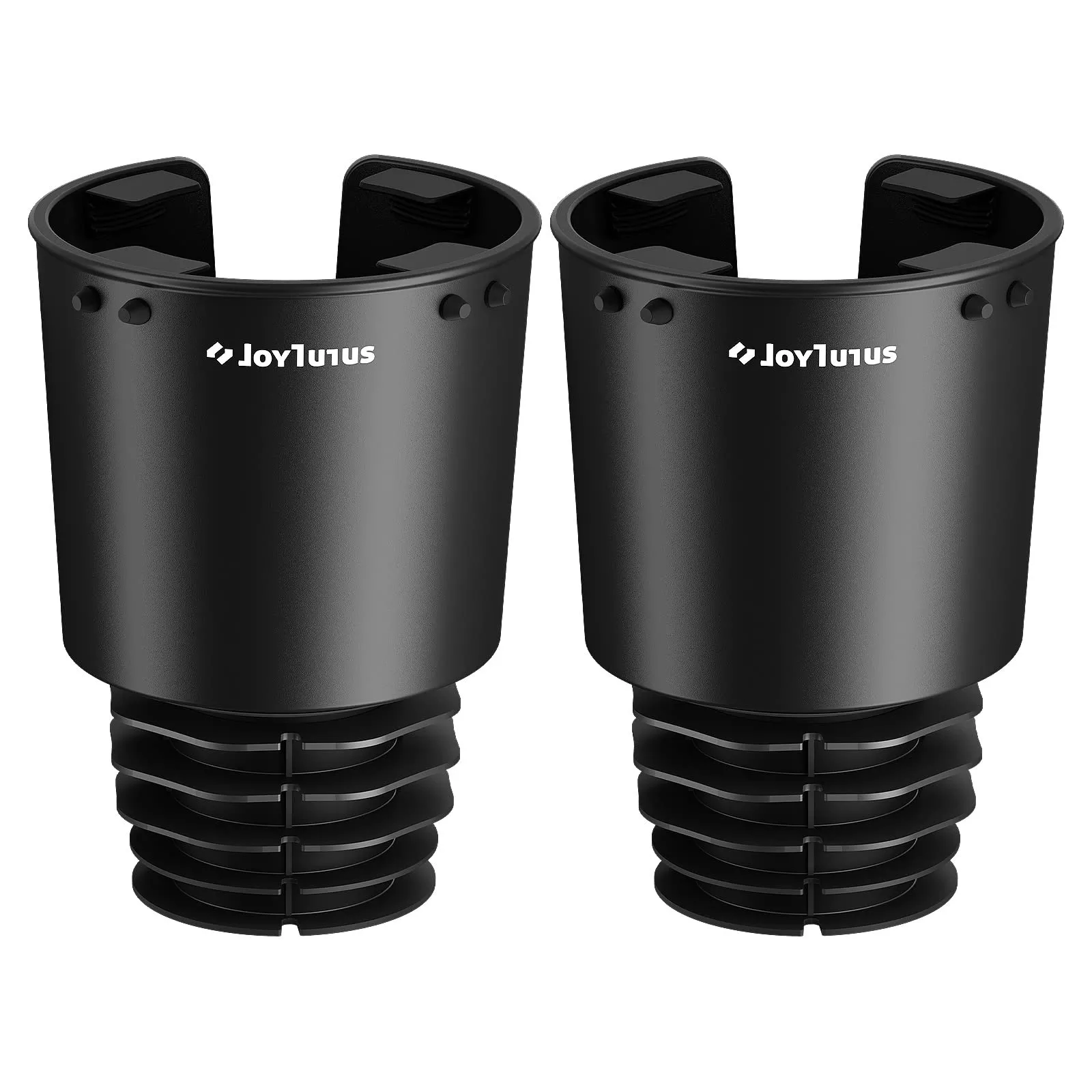 Joytutus 2 Pack Car Cup Holder Expander With Offset Base, Compatible With Yeti, Hydro Flask, Nalgene, Cup Holder Expander For Car Hold 18-40 Oz Bottles And Mugs, Other Bottles In 3.4-3.8