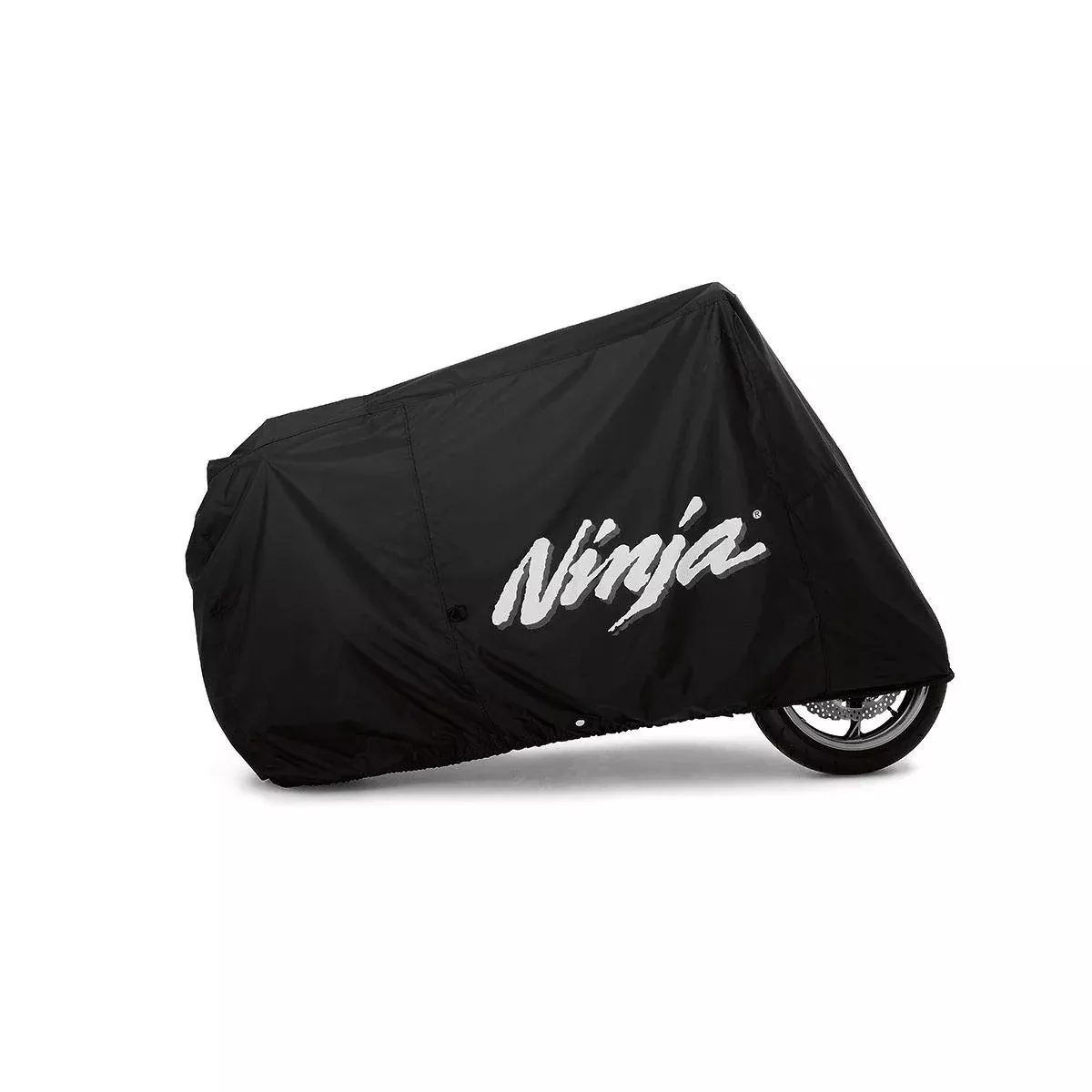 Kawasaki Deluxe Cover K99995-843B, Large, Black, Polyester Material