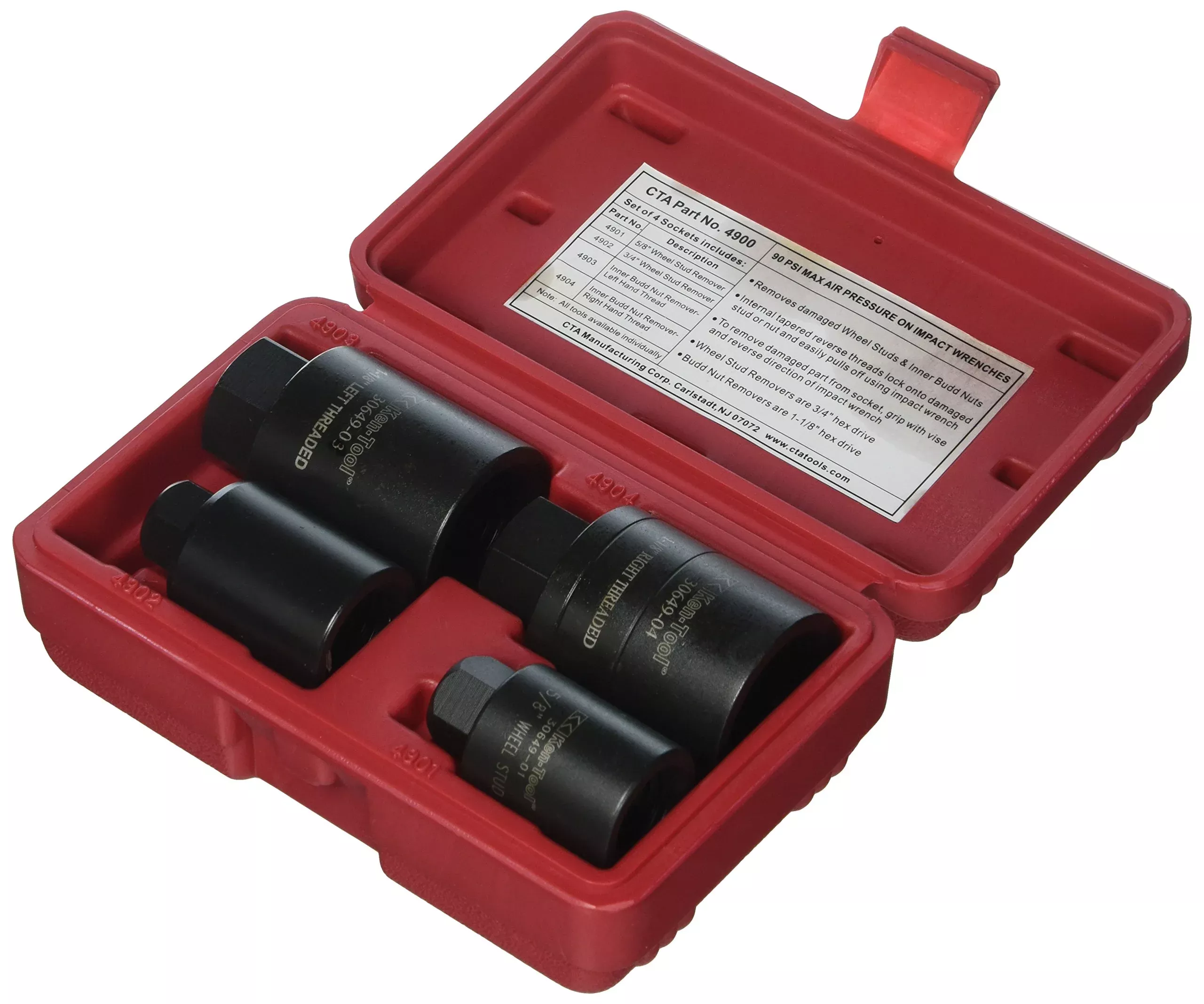 Ken-Tool – 30649 Wheel Stud Remover, Heavy-Duty, Steel