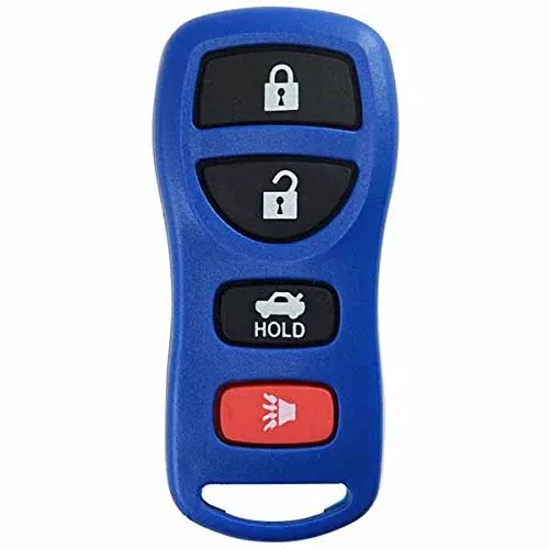 Keylessoption Keyless Entry Remote Control Car Key Fob Replacement For Kbrastu15-Blue