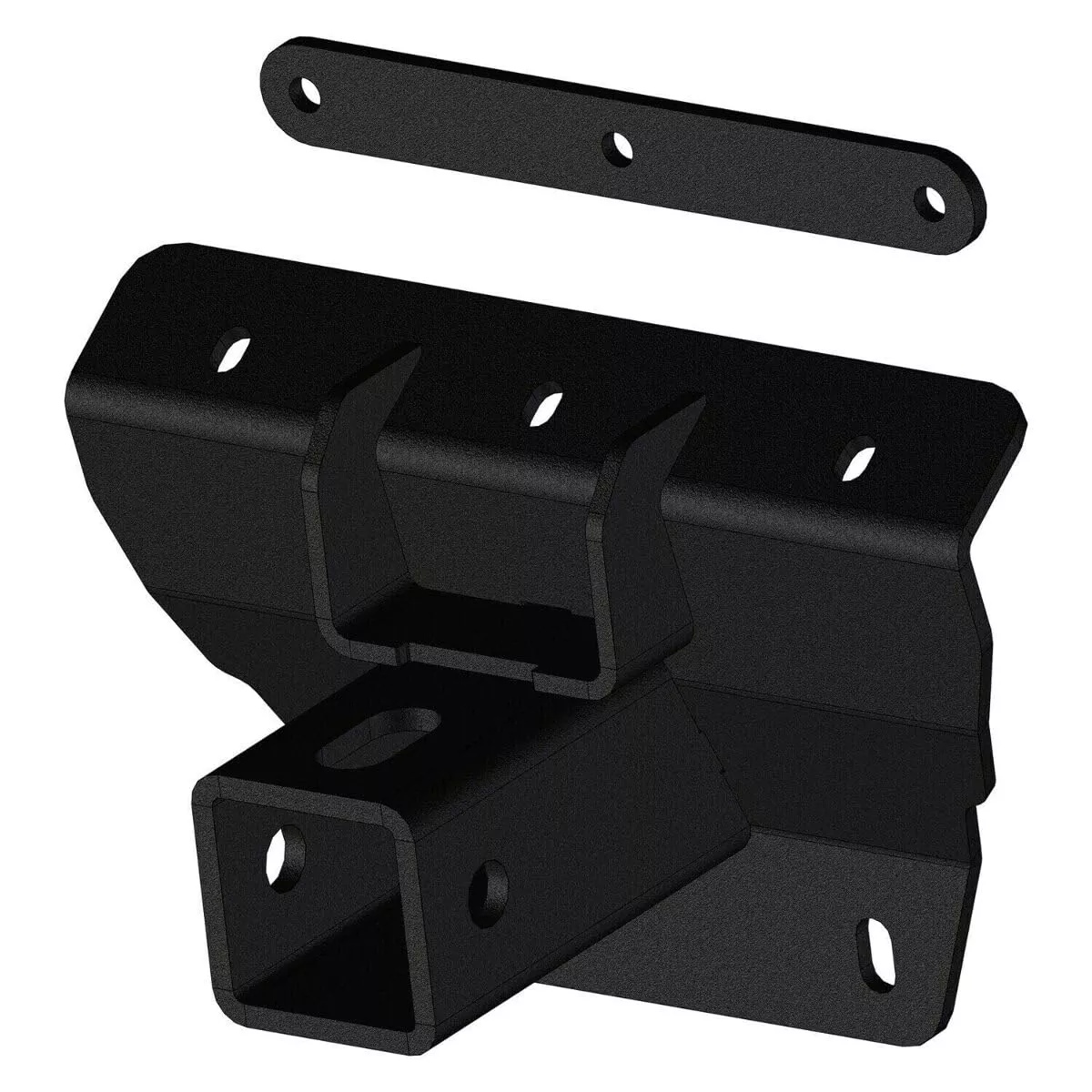Kfi Atv/Utv Hitch Rear 2 In. Reciever (101810), Black