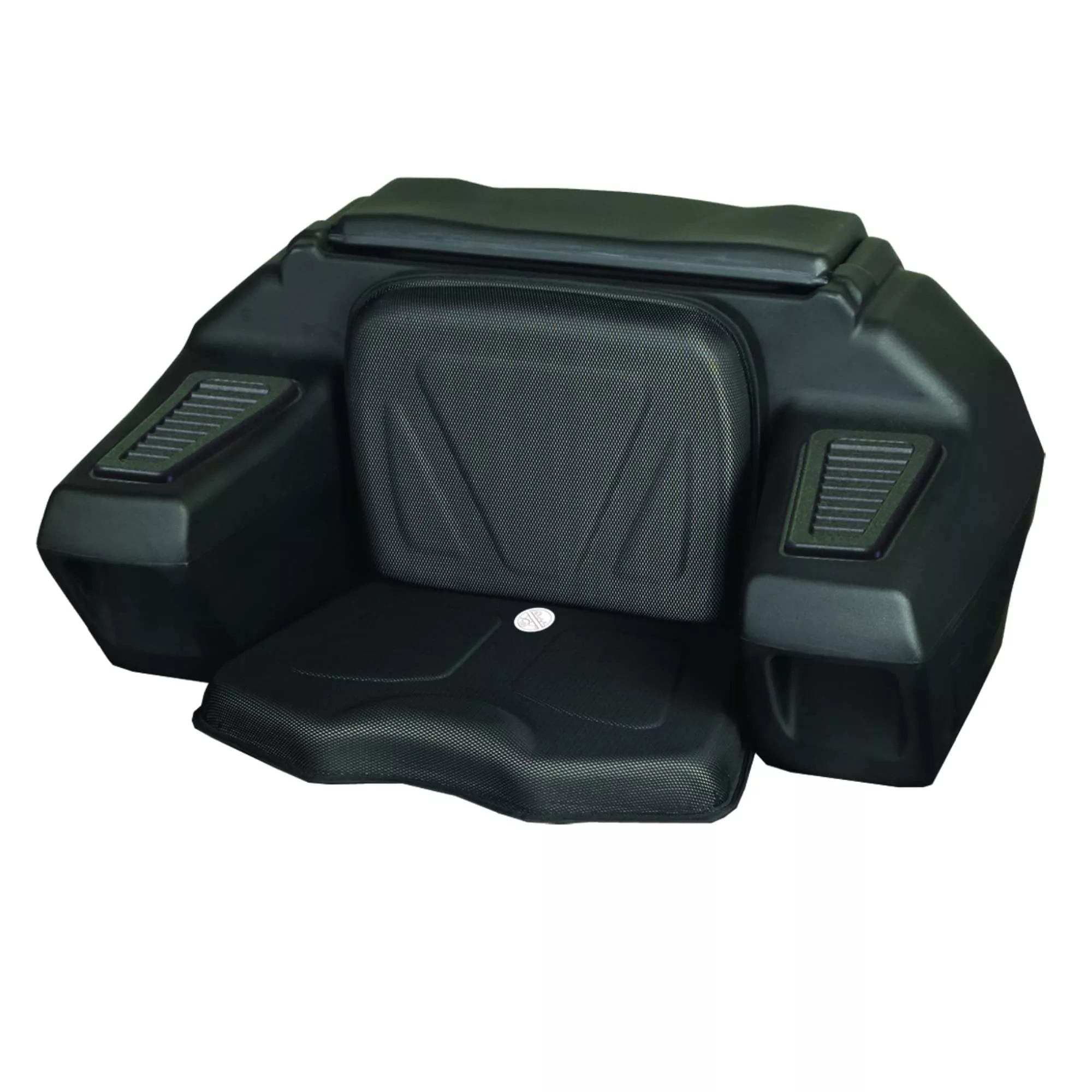 Kolpin ATV Rear Helmet Box – Model 4438, Small Size, Black, Durable Polyethylene (PE) Material