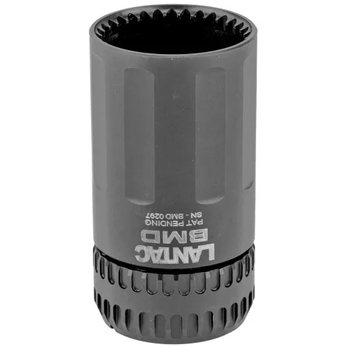 LanTac USA LLC BMD, Blast Diverter, 308 Winchester, 762NATO, Black, Blast Mitigation Device 01-MD-A3-BMD-COMP