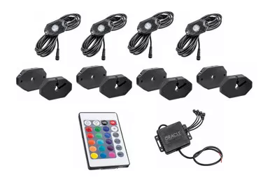 LED Bluetooth + RF Color shift Underbody Rock Kit
