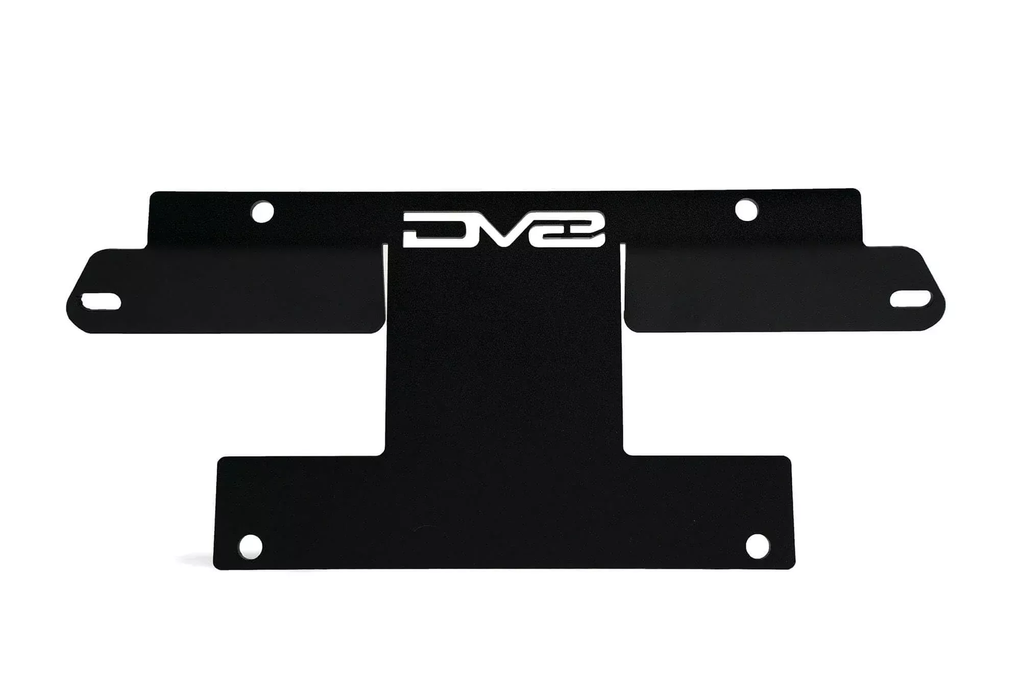 License Plate Relocation Bracket For 2021-2024 Ford Bronco & 2022-2024 Bronco Raptor | Oem Steel Front Bumper | Lower Center Mount | Keeps Grille Open | Quick & Easy Installation | Dv8 Offroad