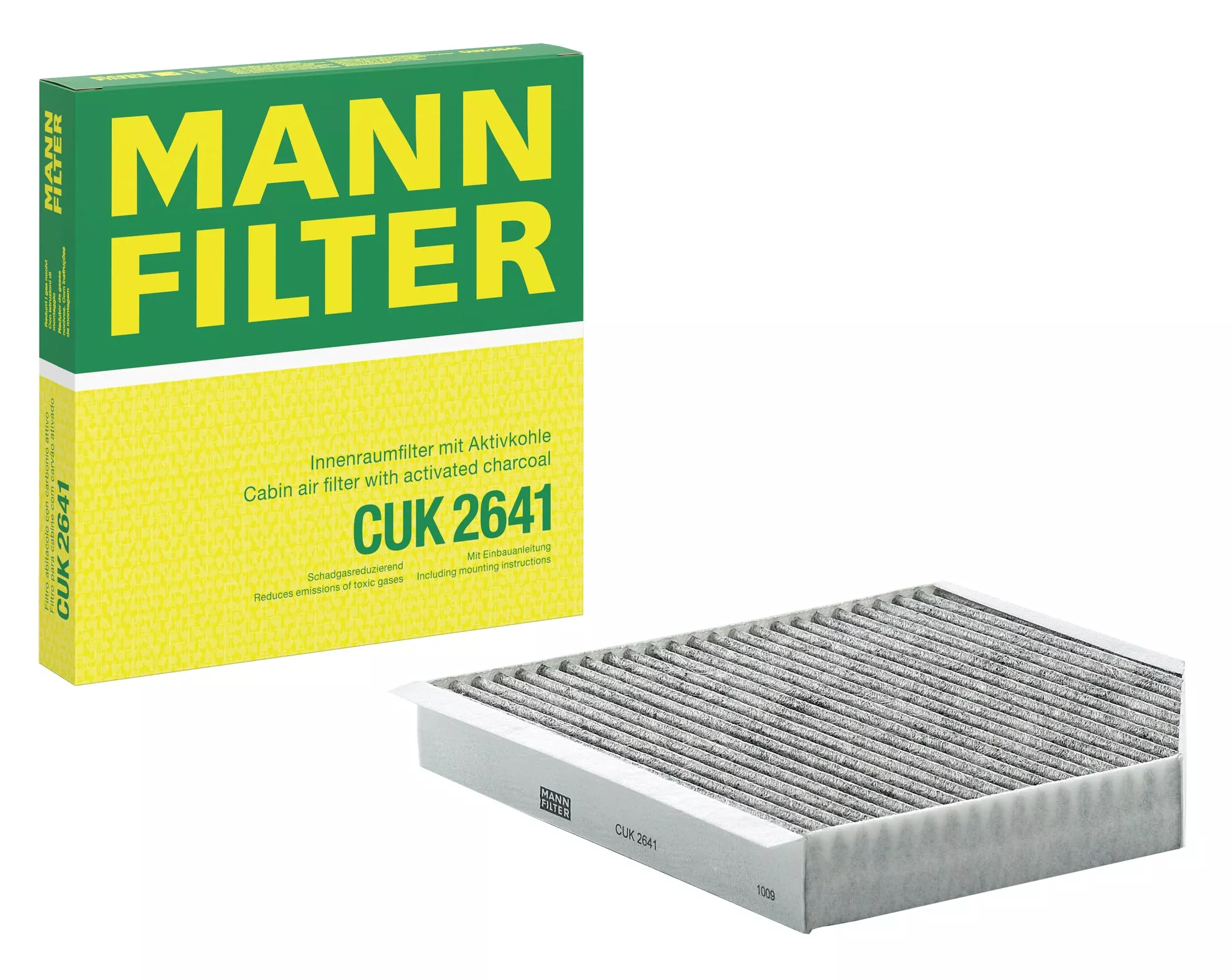 Mann Filter Cuk 2641 Cabin Air Filter