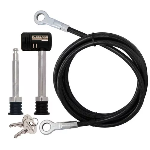 Masterlock 5/8'&1/2' Lock W/8' Cable 1470DAT