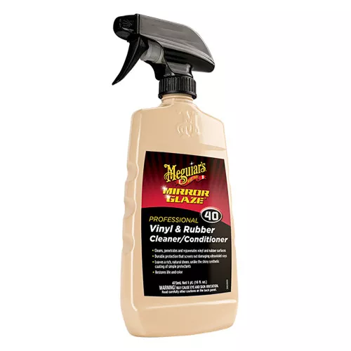 Meguiars M40 Mirror Glaze VinylRubber CleanerConditioner - 16oz