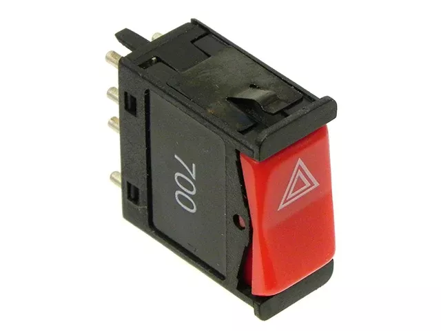 Mercedes-Benz Hazard Flasher Switch (Rocker Type) | 1981-1991 0008209010