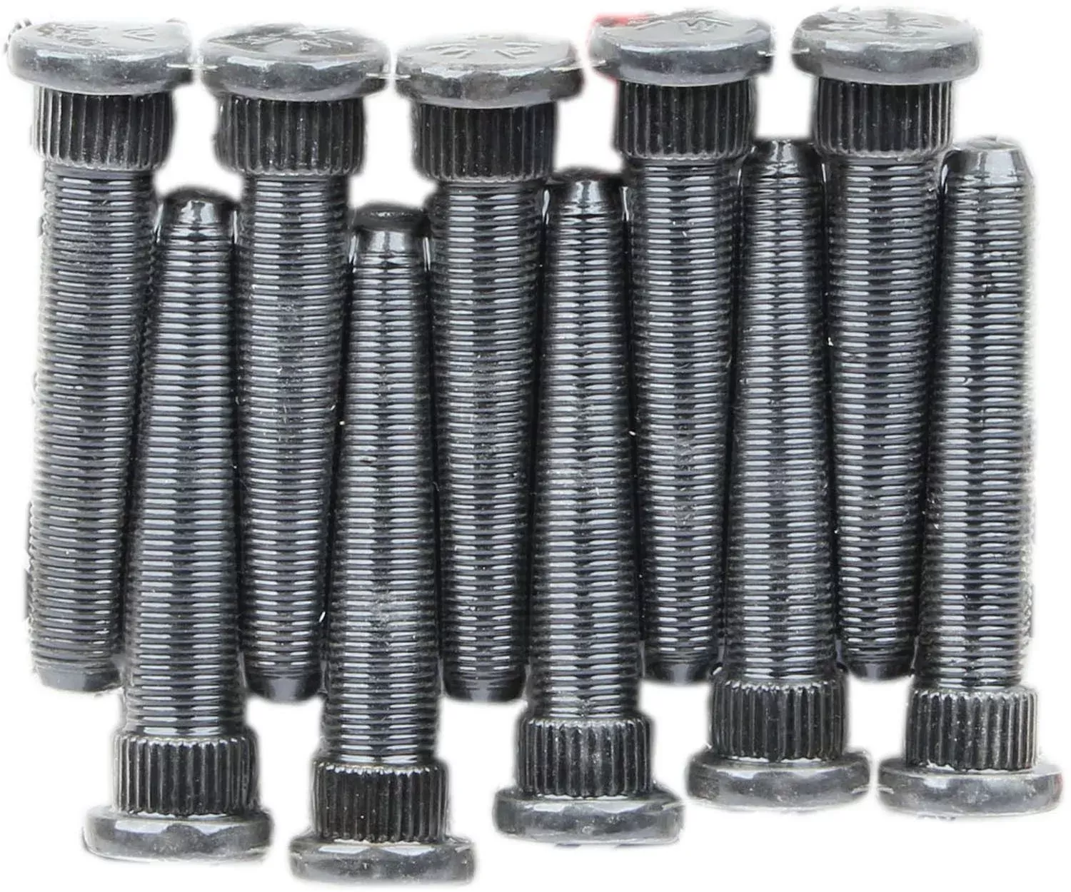 Moser Engineering (8010) 1/2′ – 20 X 3′ And .625′ Knurl Diameter Wheel Stud Kit, (Set Of 10)