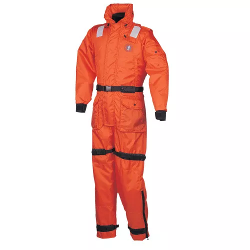 MustangDeluxe Anti-Exposure CoverallWork Suit - Orange -XL