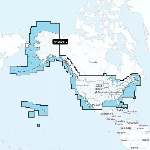 Navionics+ NAUS001L U.S.Coastal Canada